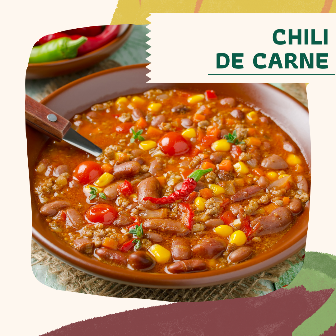 Chili mexicano de carne