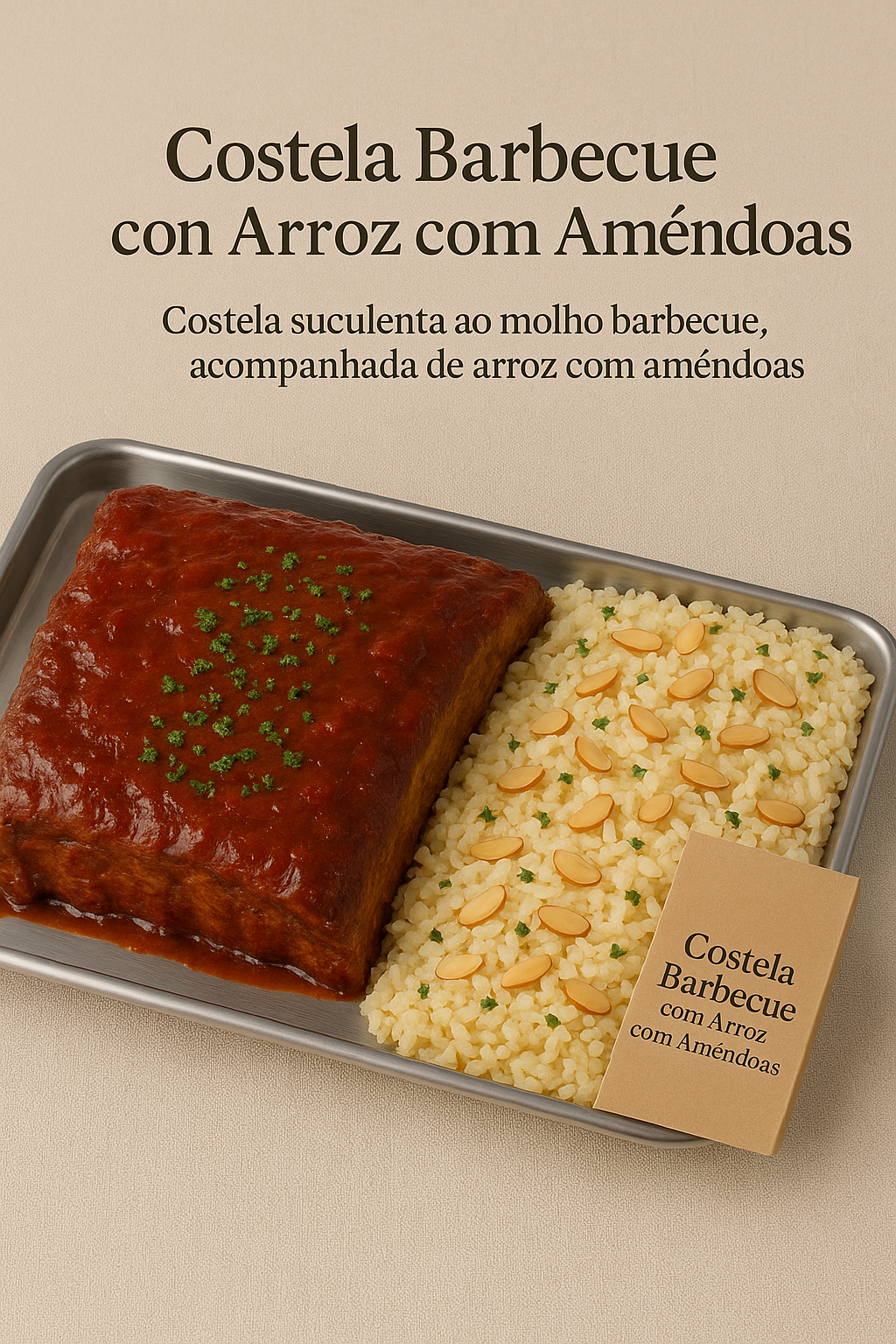 Meia Costela Barbecue ao estilo australiano - aprox 500g