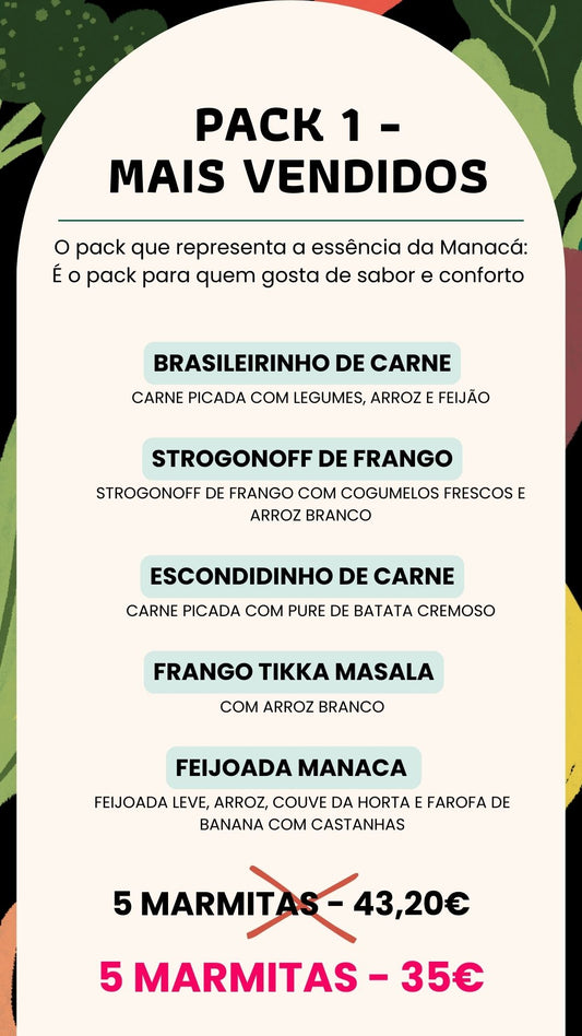 PACK 1 - MAIS VENDIDOS