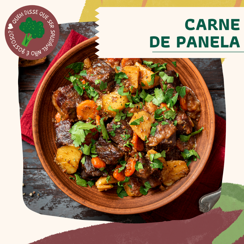 Carne de Panela com arroz branco