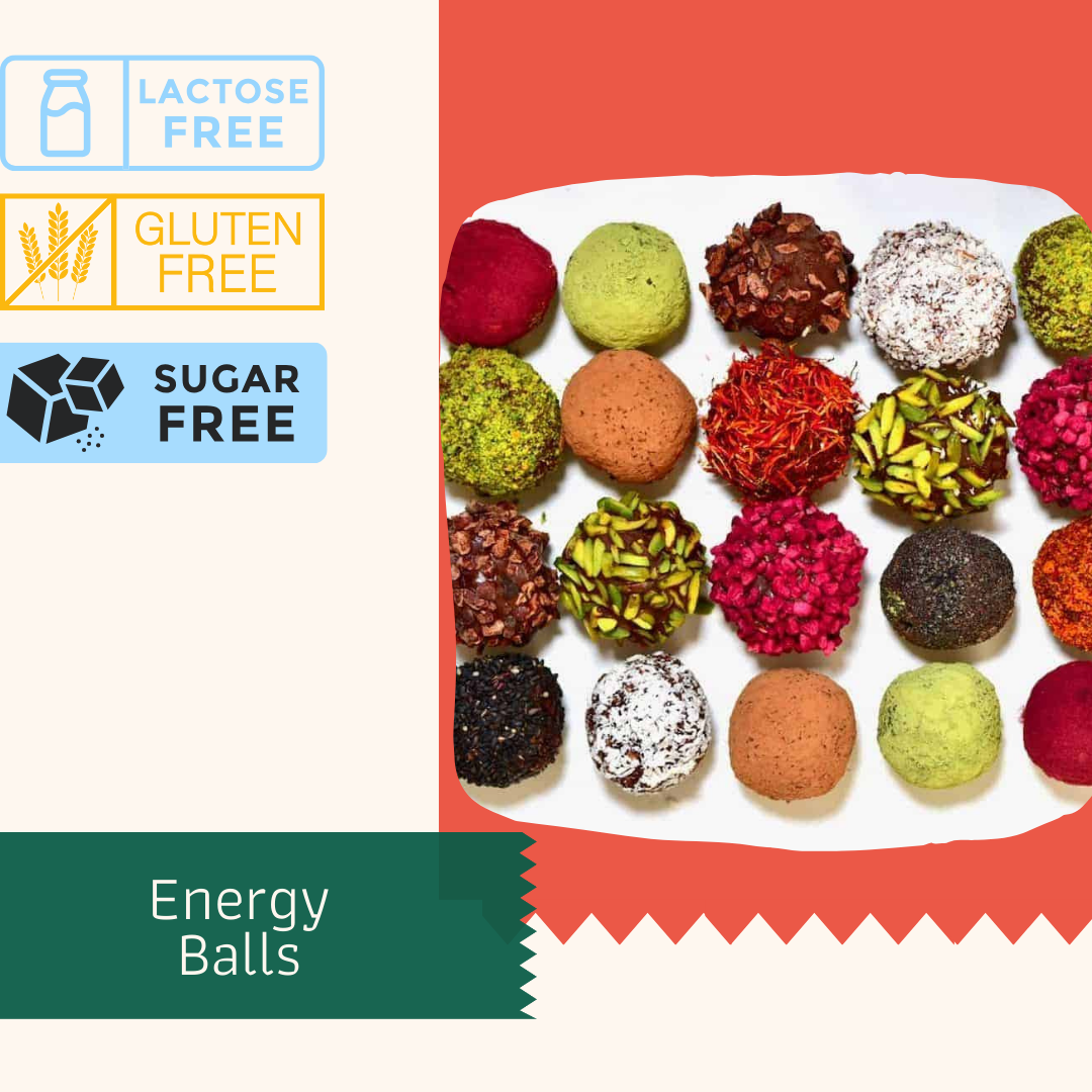 Energy  Balls - 6 unidades