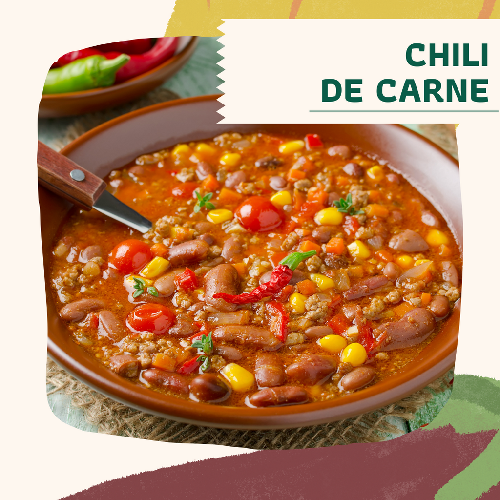 Chili mexicano de carne