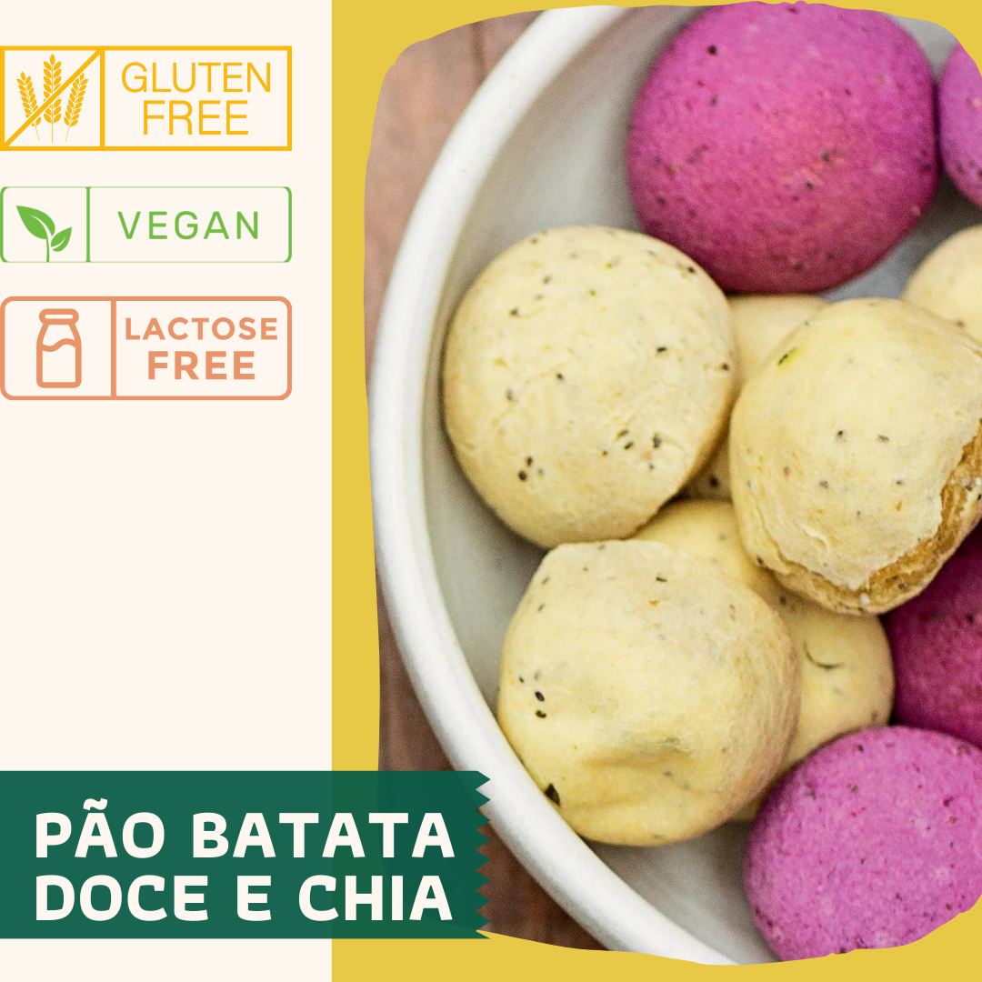 Pão de Batata doce (15 unid)