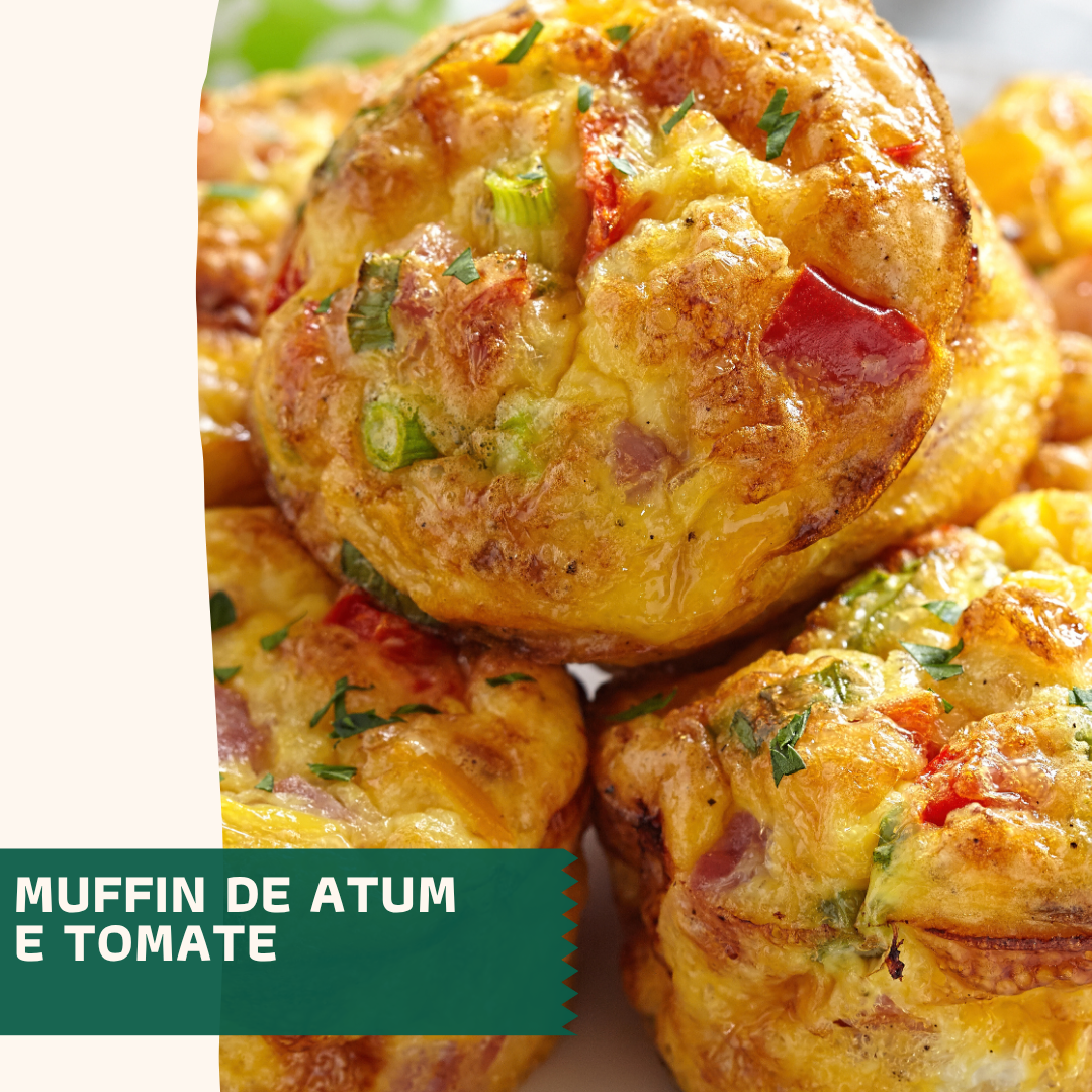 Muffin de atum e tomate (4 unid)