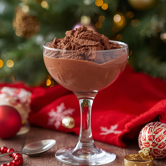 Mousse de chocolate belga