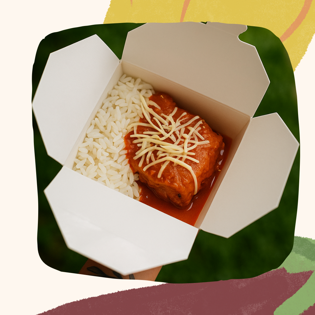 Frango à parmegiana (sem gluten)