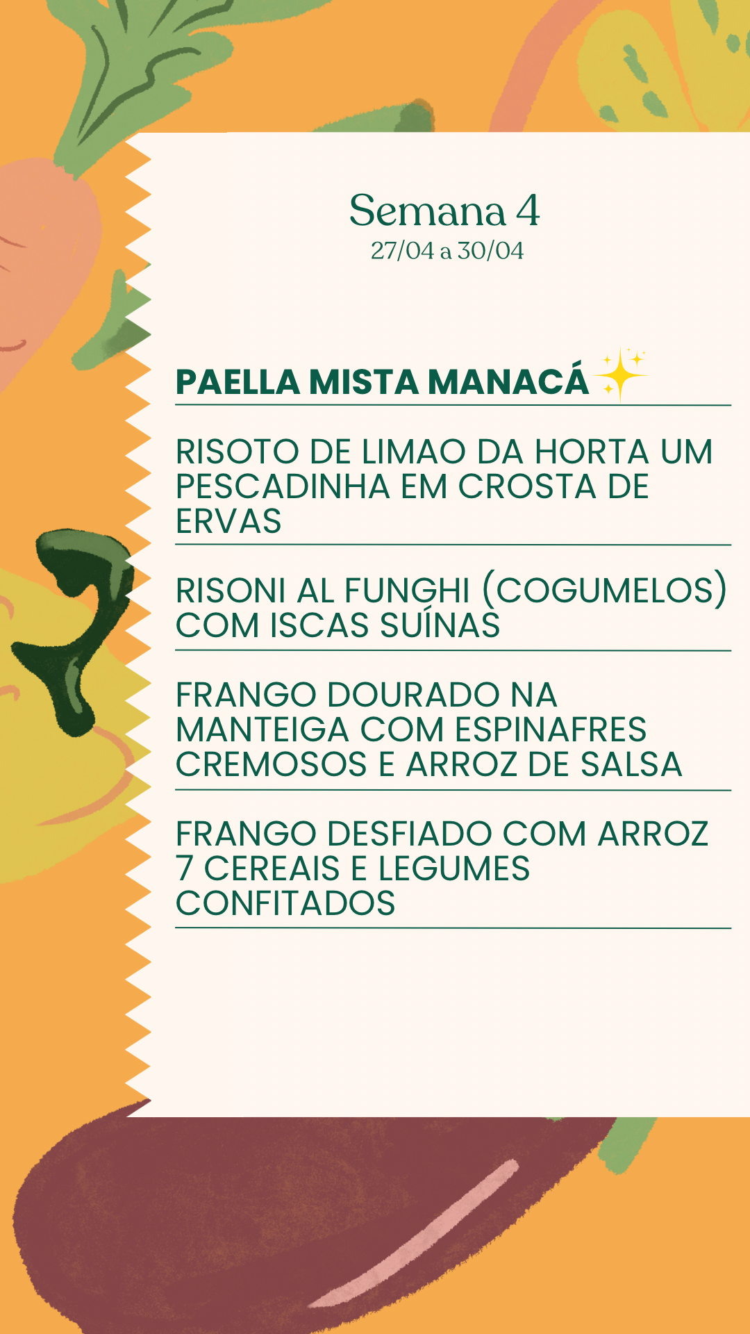 Pack Semanal Primavera