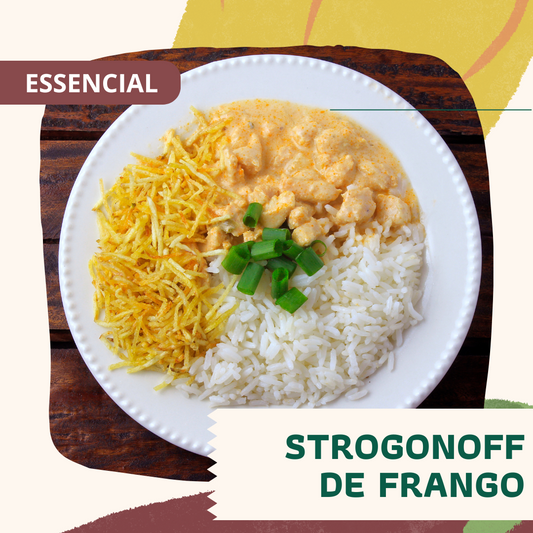 Strogonoff de frango com cogumelos frescos - 350g