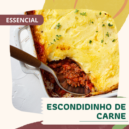 Escondidinho de carne e pure de batata