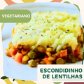 Empadao de lentilhas