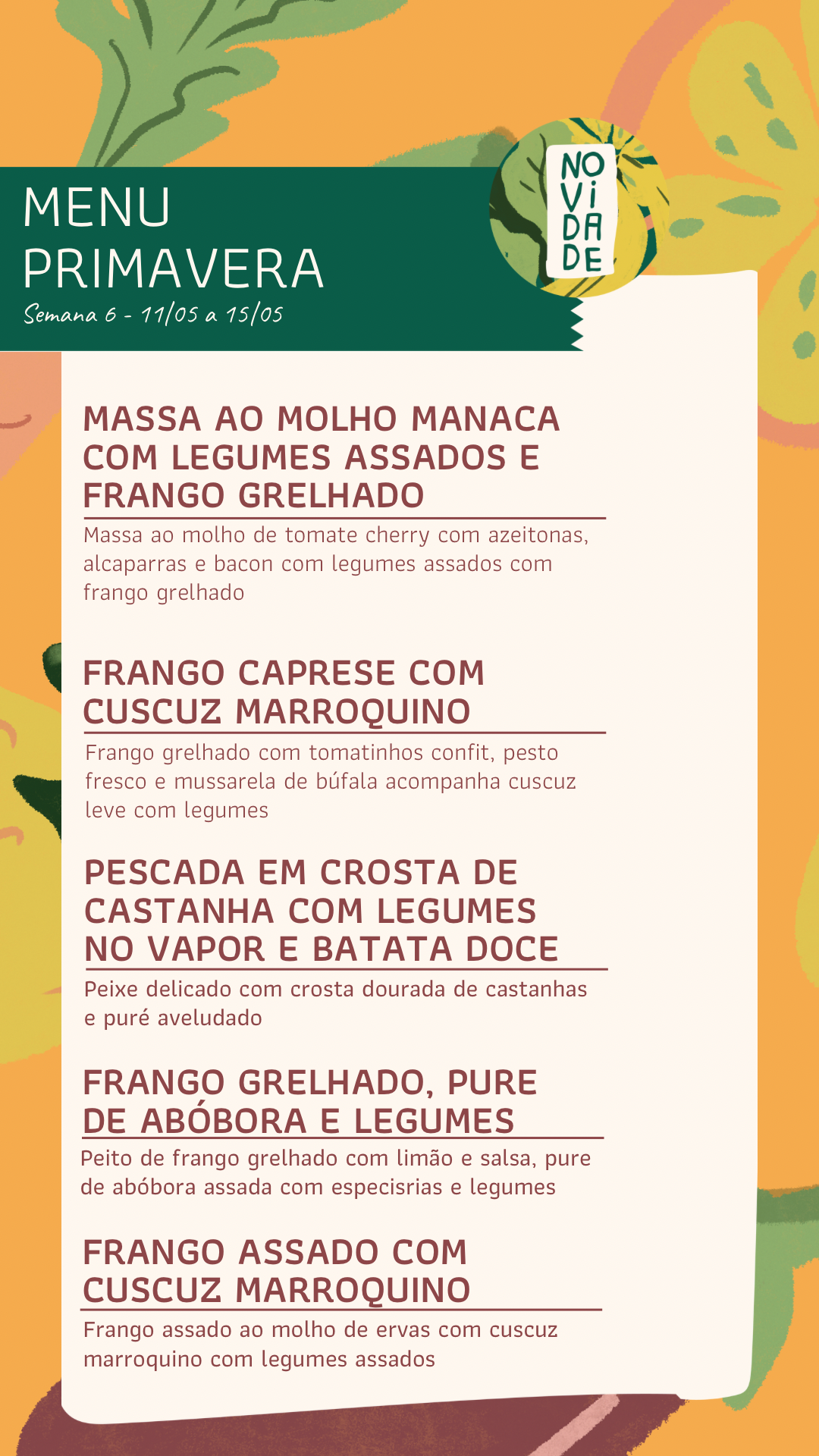 Pack Semanal Primavera