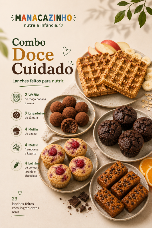 Combo Doce Cuidado (lanchinhos doces)