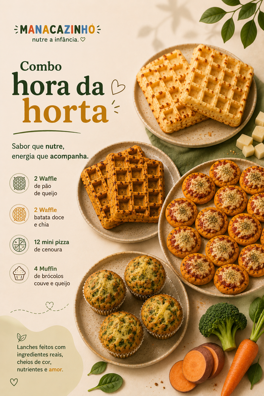 Combo Hora da Horta(lanchinhos salgados )