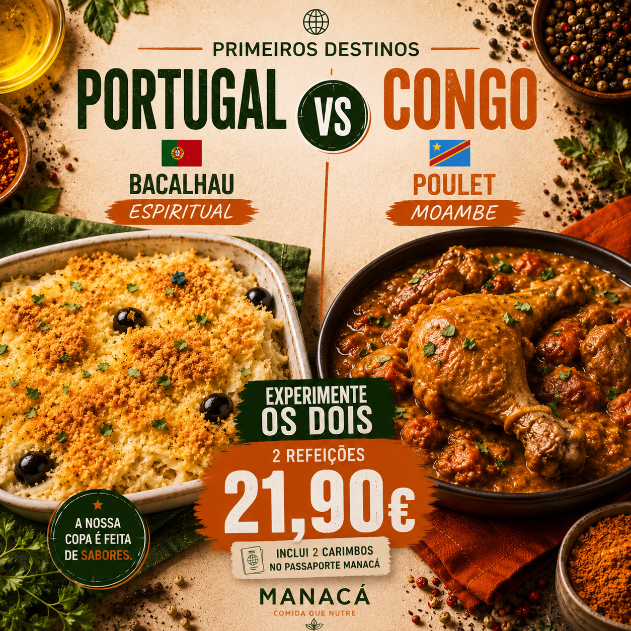Portugal vs Congo