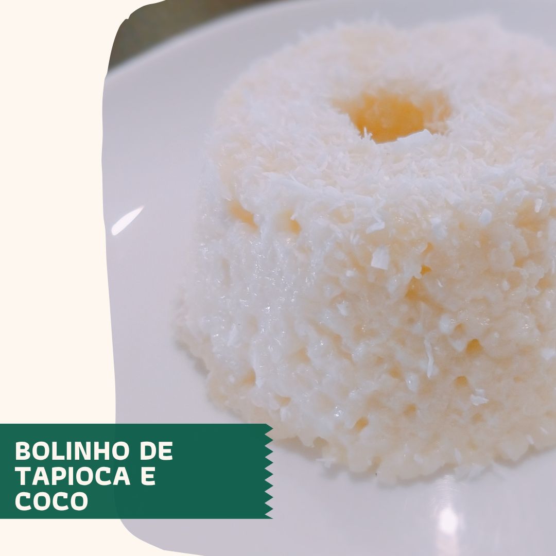 Bolinho gelado de Tapioca e coco (500g)