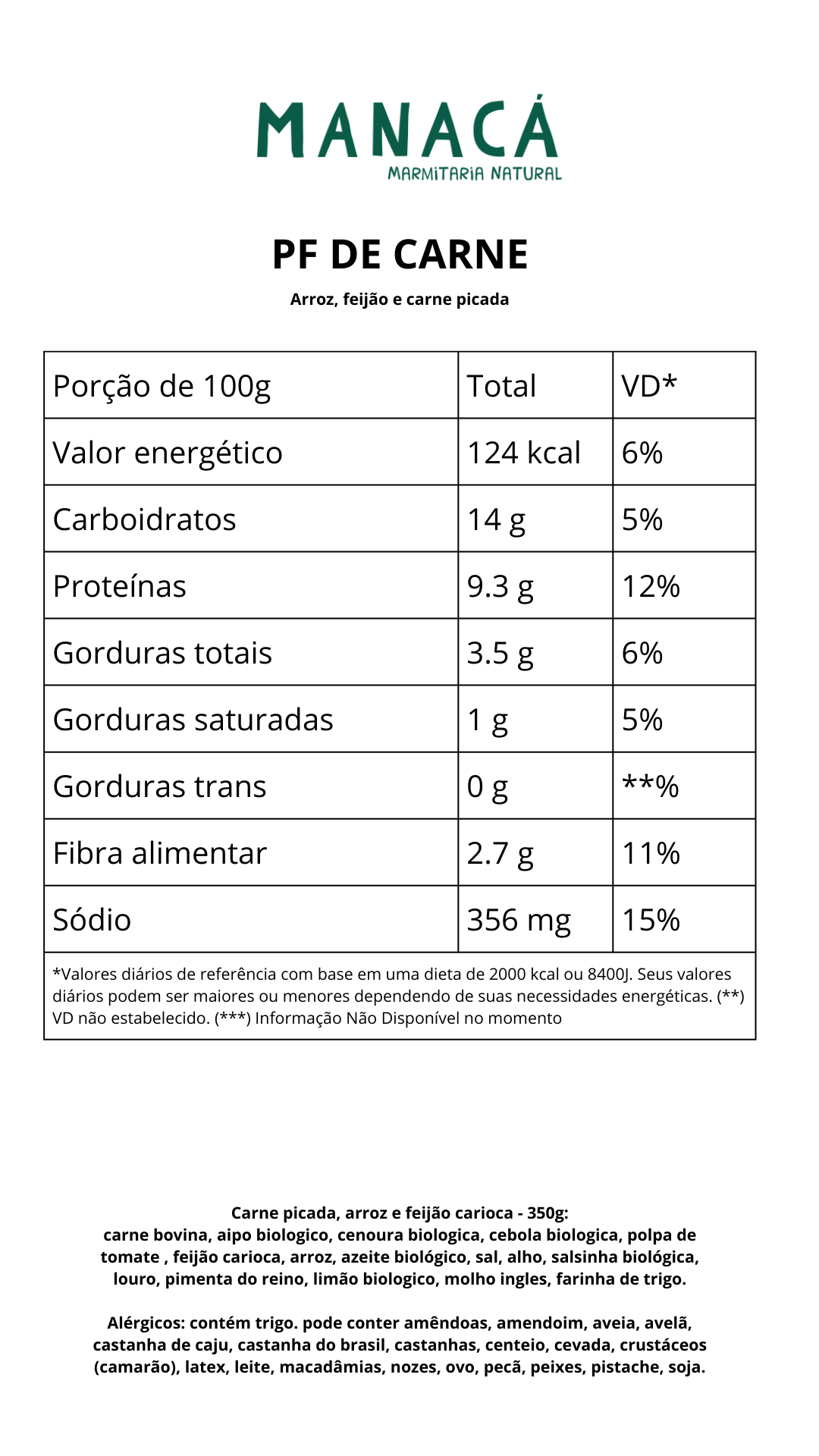 Brasileirinho de Carne Picada (arroz, feijão e carne picada)