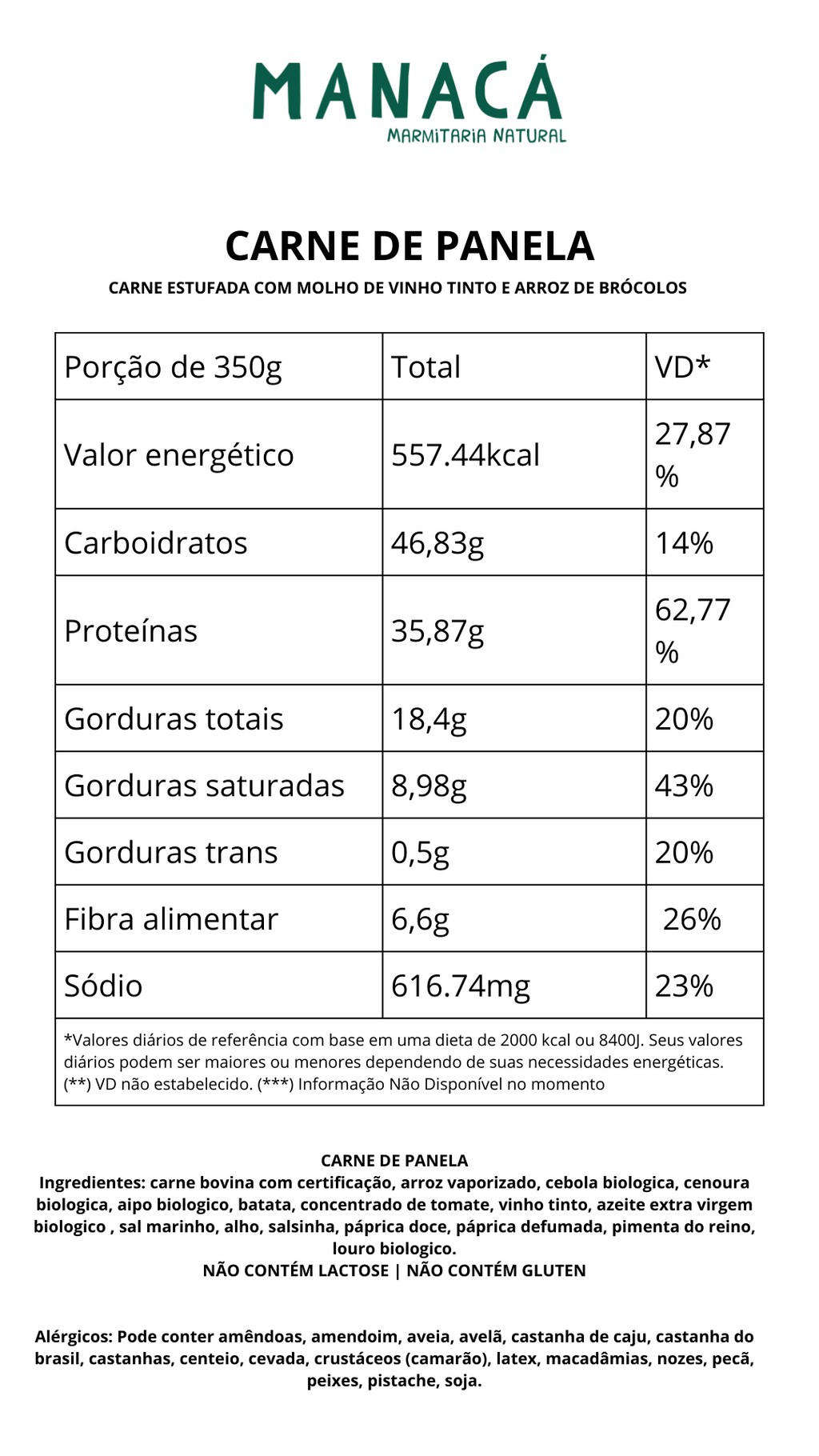Carne de Panela com arroz branco