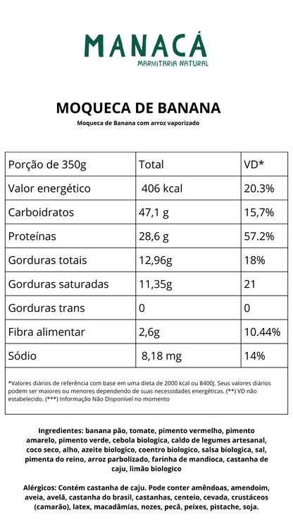 Moqueca de Banana (Vegan)