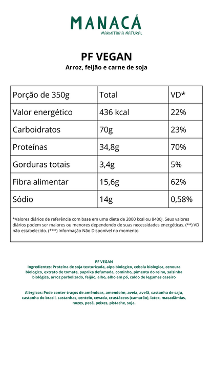 PF Brasileiro Vegan - 400g