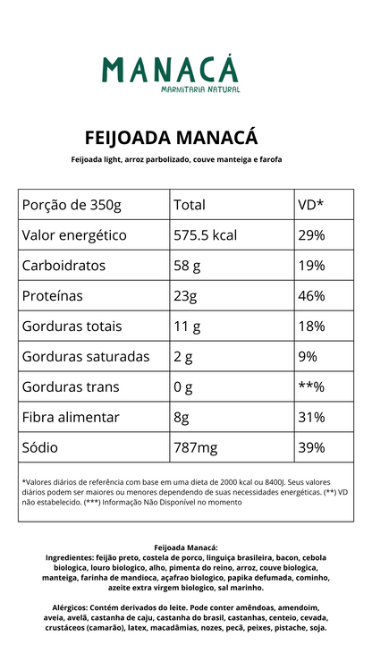 Feijoada Manacá - 400g