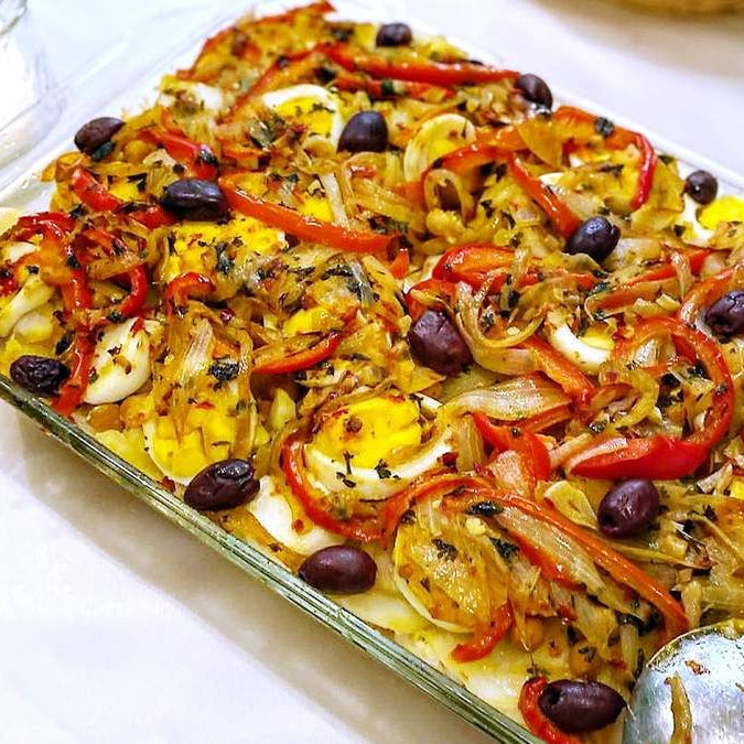 Bacalhau à Portuguesa - 4 pax